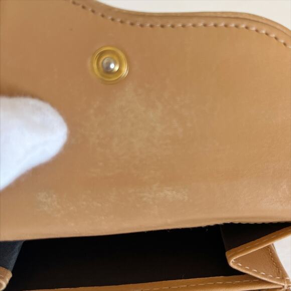 DIOR Trotter Canvas Leather Bi-fold Compact Wallet - Picture 10 of 13